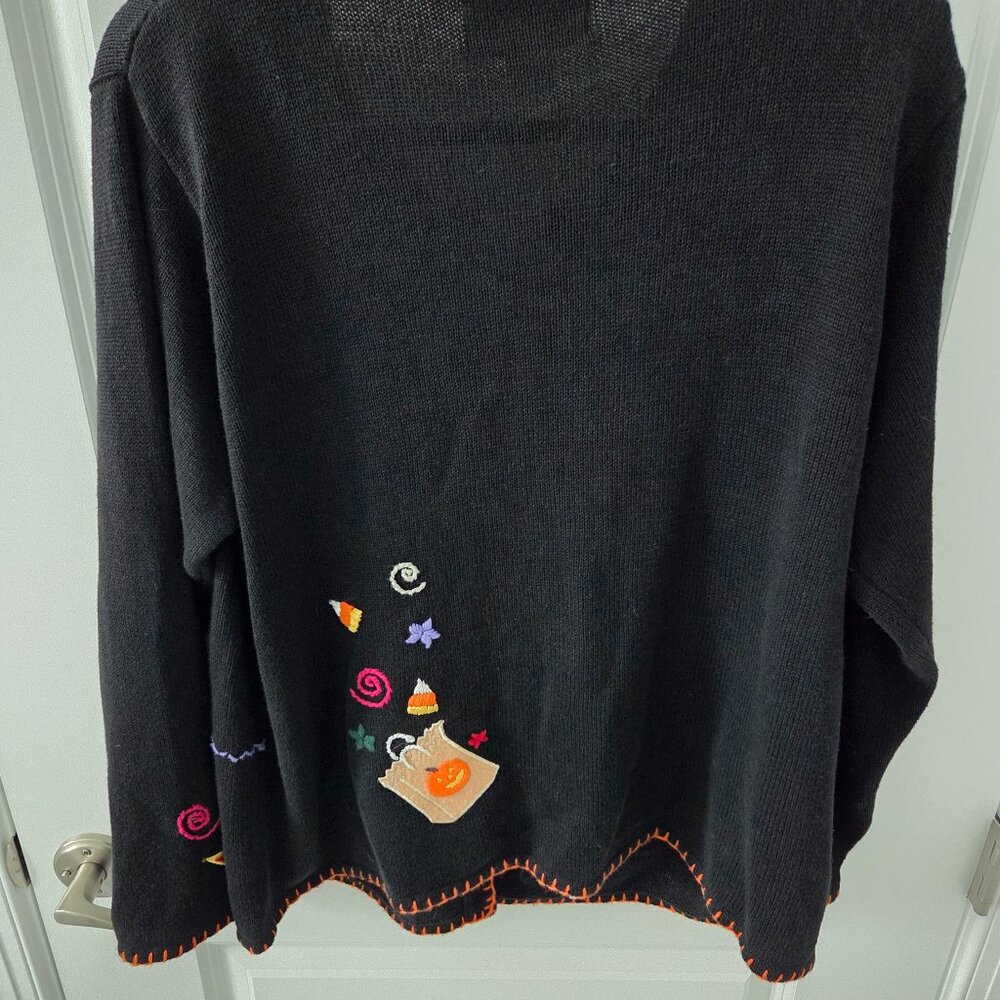 Cove Creek Halloween Sweater L - Picture 7 of 8